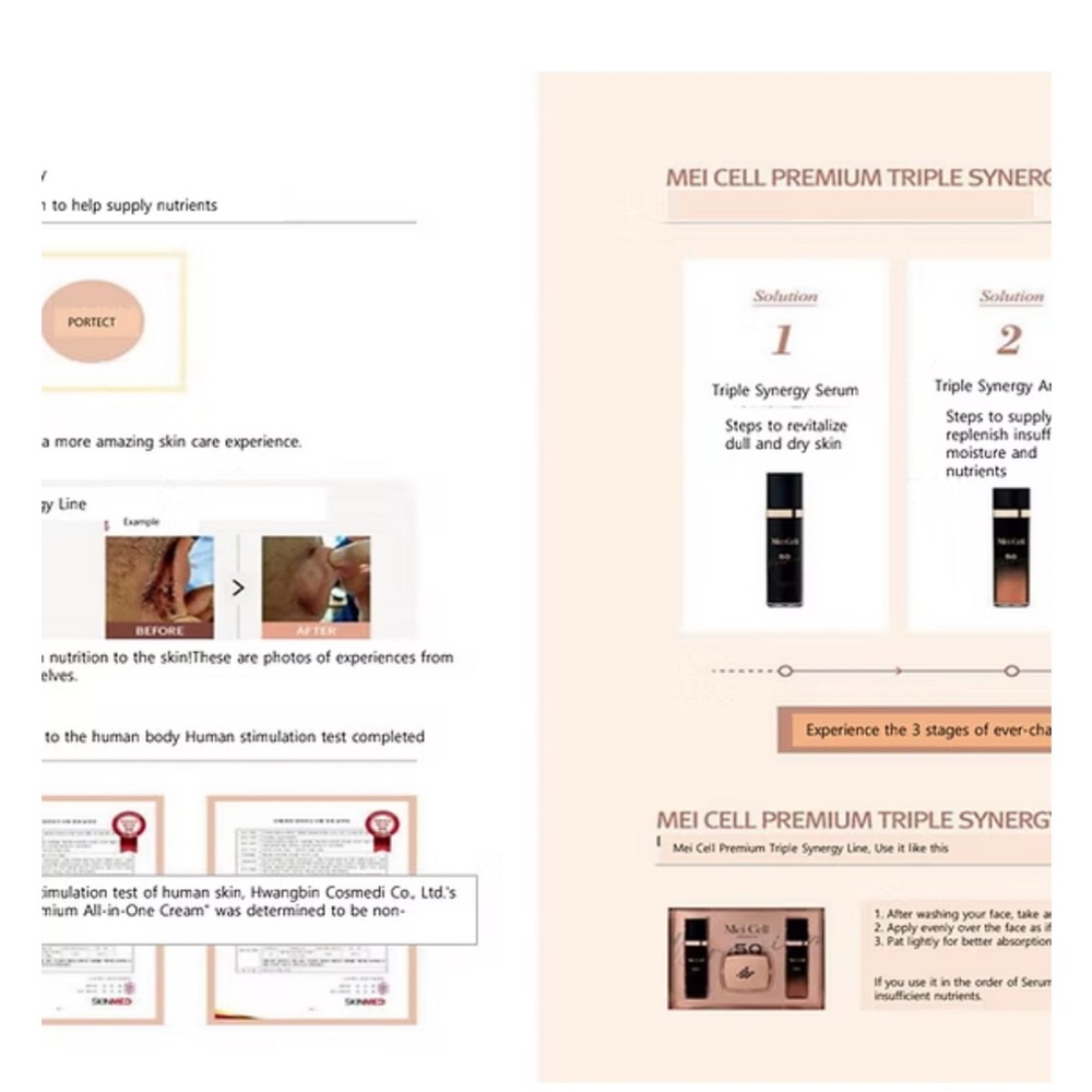 Mei Cell Premium Skincare Set - Picture 8 of 10